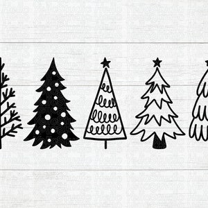 Christmas Tree Svg Bundle, Christmas Svg, Christmas Tree Svg, Christmas Clipart, Christmas Tree Png, Christmas Digital,Cricut,Silhouette,Dxf