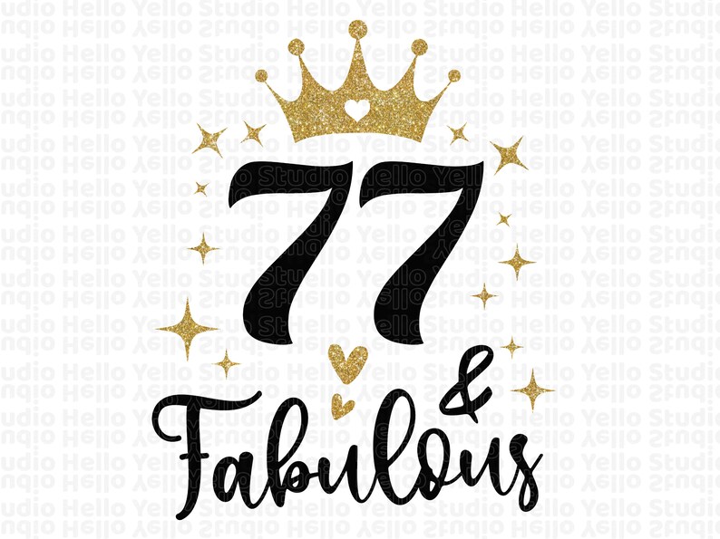 77th Birthday Svg, 77th Birthday, Birthday Svg 77th Birthday Shirts SVG ...
