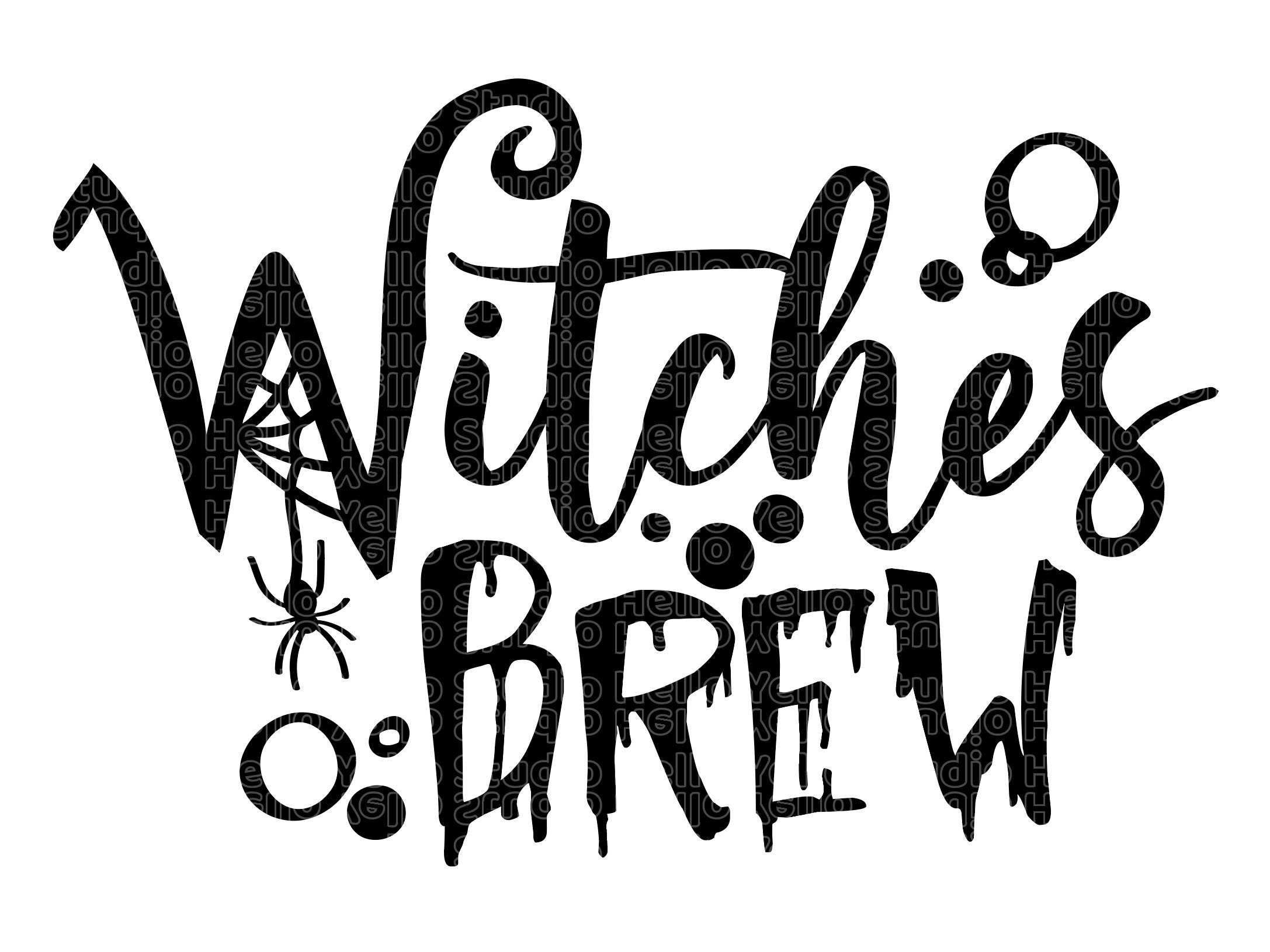 Witches Brew Svg Witch Svg Halloween Svg Halloween Witch - Etsy