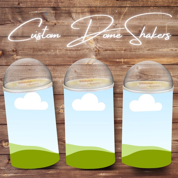 Dome Shaker Template Canva Frame