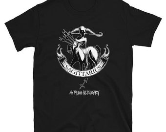 Sagittarius T-Shirt- Sagittarius Shirt, Zodiac Astrology Shirt, Birthday Gift, Sagittarius Zodiac Sign, Sagittarius Horoscope Girl