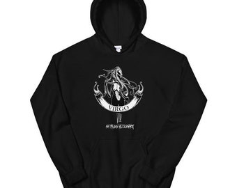 Virgo Hoodie, Zodiac, Constellation, Trending, Gift, Clothing, Multi Sizes