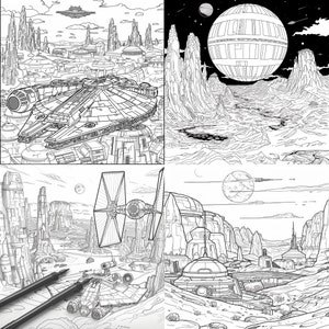 100+ Star Wars coloring pages