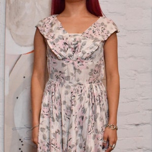 Vintage 1930s/40s Floral Dress