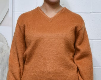 Vintage "The Baggy Shag" Marmalade Mohair Sweater