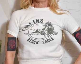 Vintage 1950s/60s Collins Black Eagle Kids Sweatshirt