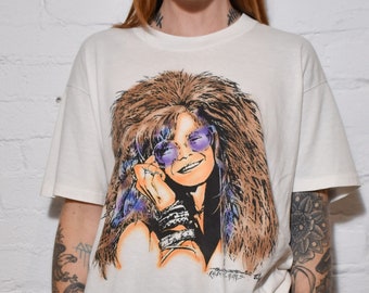 Vintage "Janice Joplin" Graphic T-shirt