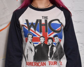 Vintage 1982 "The Who" American Tour T-shirt