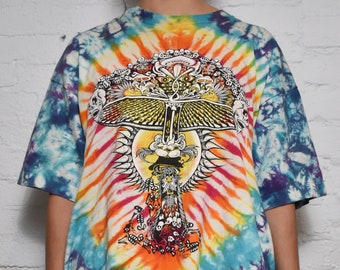 Vintage 1988 Jester Tye Dye Grateful Dead T-shirt