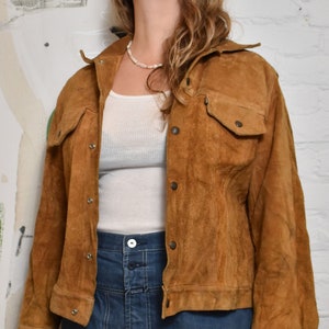 Levis suede jacket womens sales