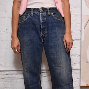 Vintage 60s Levis 501 Big E Redline Selvedge Jeans