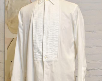 ARROW アメリカ製 ドレスシャツ 1920〜1930年頃　vintage Vintage 1920s Shirt | Tuxedo Shirt | Arrow Shirt | Large L
