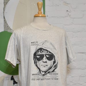 Vintage 1990&#39;s Ted Kaczynski Unabomber T-shirt