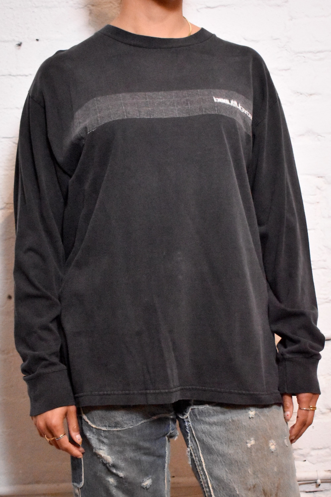 Vintage 2001 Garbage Tour T-shirt - Long Sleeve Crewneck - Etsy Israel