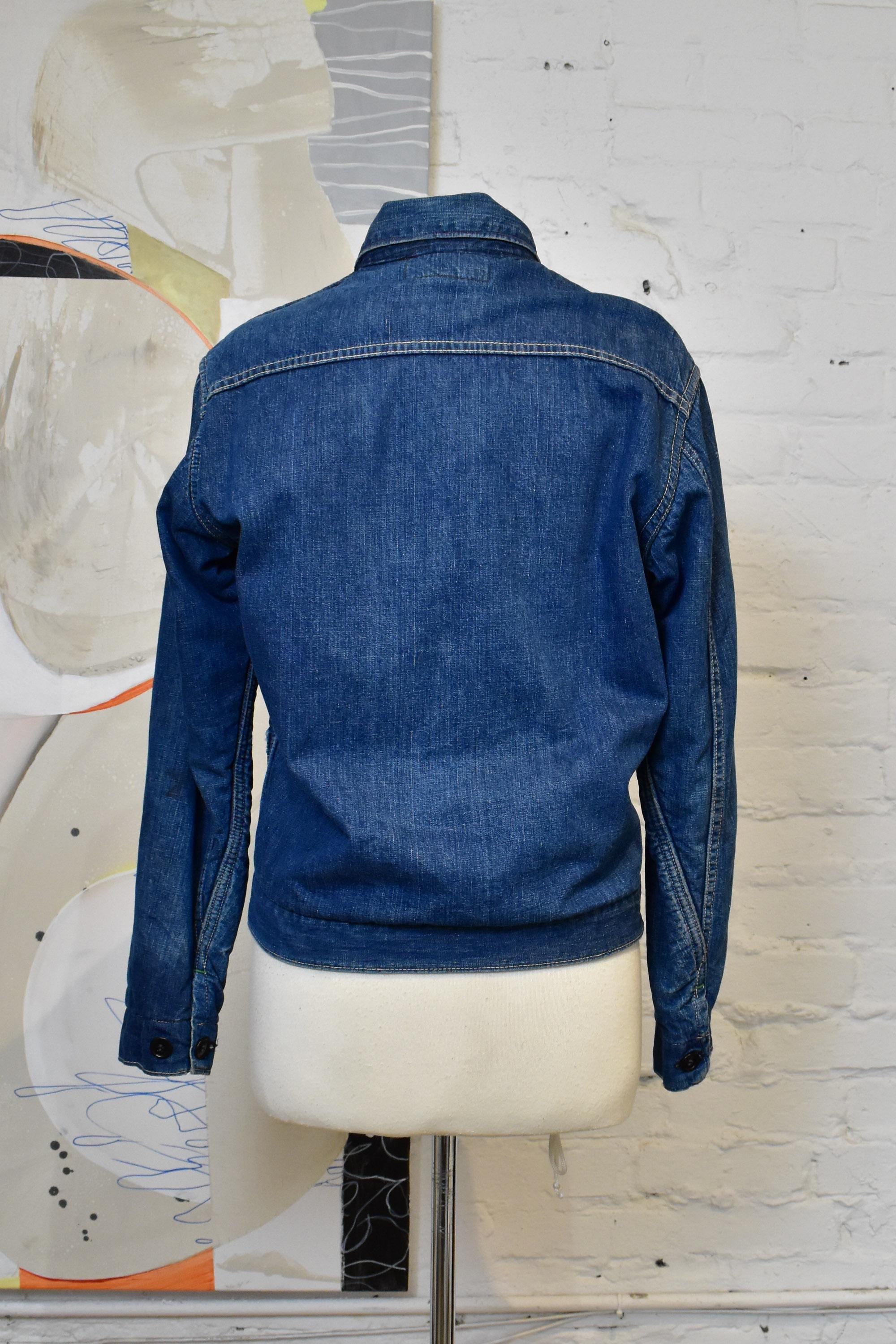 Vintage 1950s Big Smith Blanket Lined Denim Jacket - Etsy