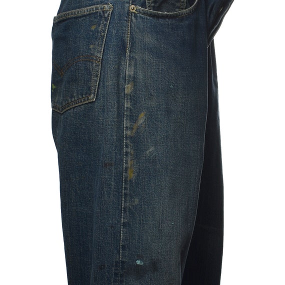 Vintage 60s Levis 501 Big E Redline Selvedge Jeans - image 7
