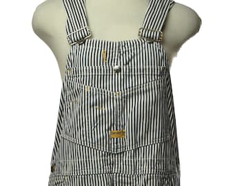 Vintage 40s Cant Bust Em Gold Label California Denim Hickory