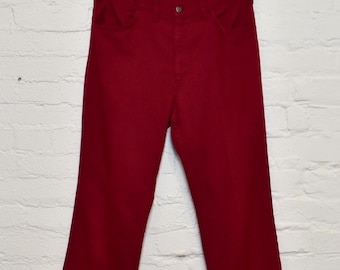 60〜70's Levi's STA-PREST bigE スラックス Levi's STA-PREST 70s Big E Vintage Hopsack Staple Long pants