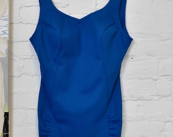 Vintage 60s/70s Finnlenne Blue Swimsuit