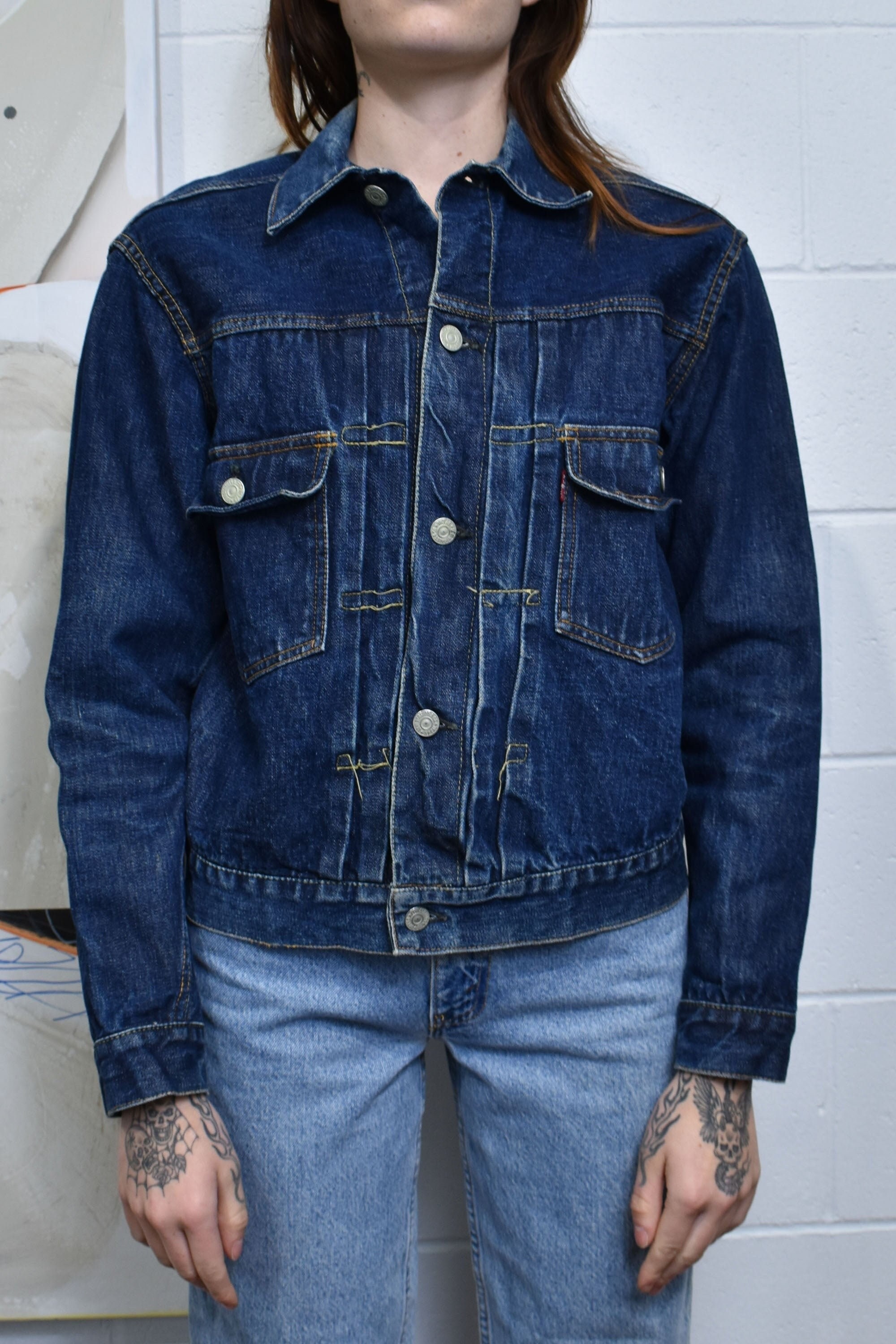Levi's Vintage Clothing, Jackets & Coats, Levis Vintage Clothing Lvc Type Denim  Jacket Nwt Size Xl