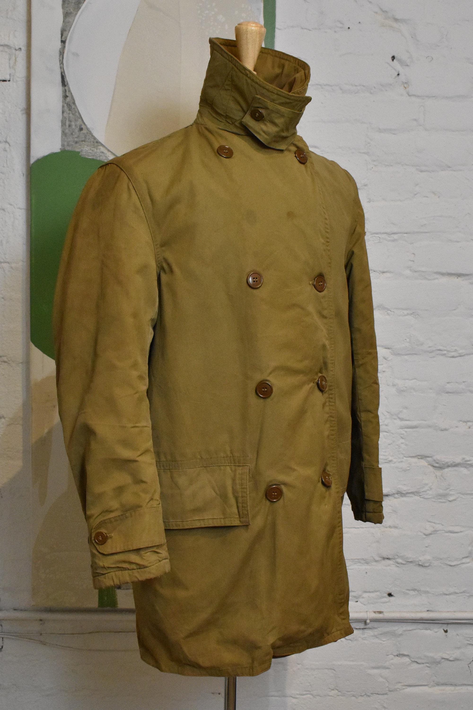 Vintage 1940s WWII Mackinaw Coat - Etsy