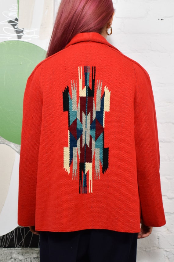40s50s ビンテージ EL GRANDEE チマヨ ジャケット 40's El Grandee Chimayo Wool Jacket – Reunion Vintage Goods