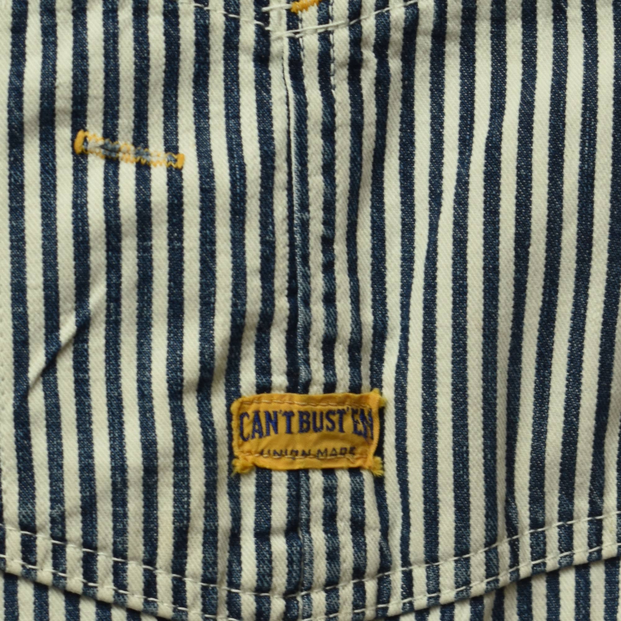 Vintage 1940's Lee Can't Bust Em' Union Made Carpenter