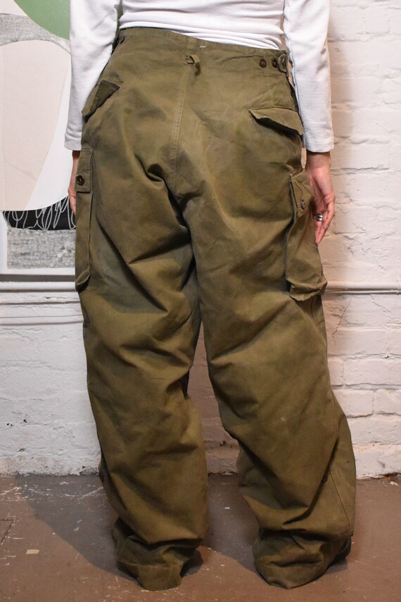 Pantalones cargo vintage de los anos 40