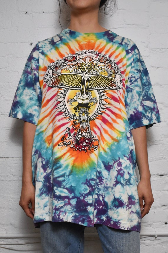 Vintage 1988 Jester Tye Dye Grateful Dead T-shirt