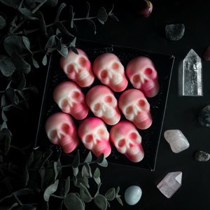 Spooky Skull Wax Melts | Spooky - gothic inspired - halloween - horror - highly scented wax melts - gift idea