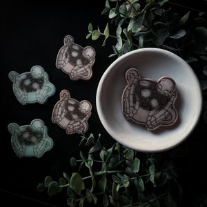 Spooky Hot Cocoa Wax Melts | Creepmas - spooky, gothic inspired winter wax melts - highly scented - winter wax melts - gift idea