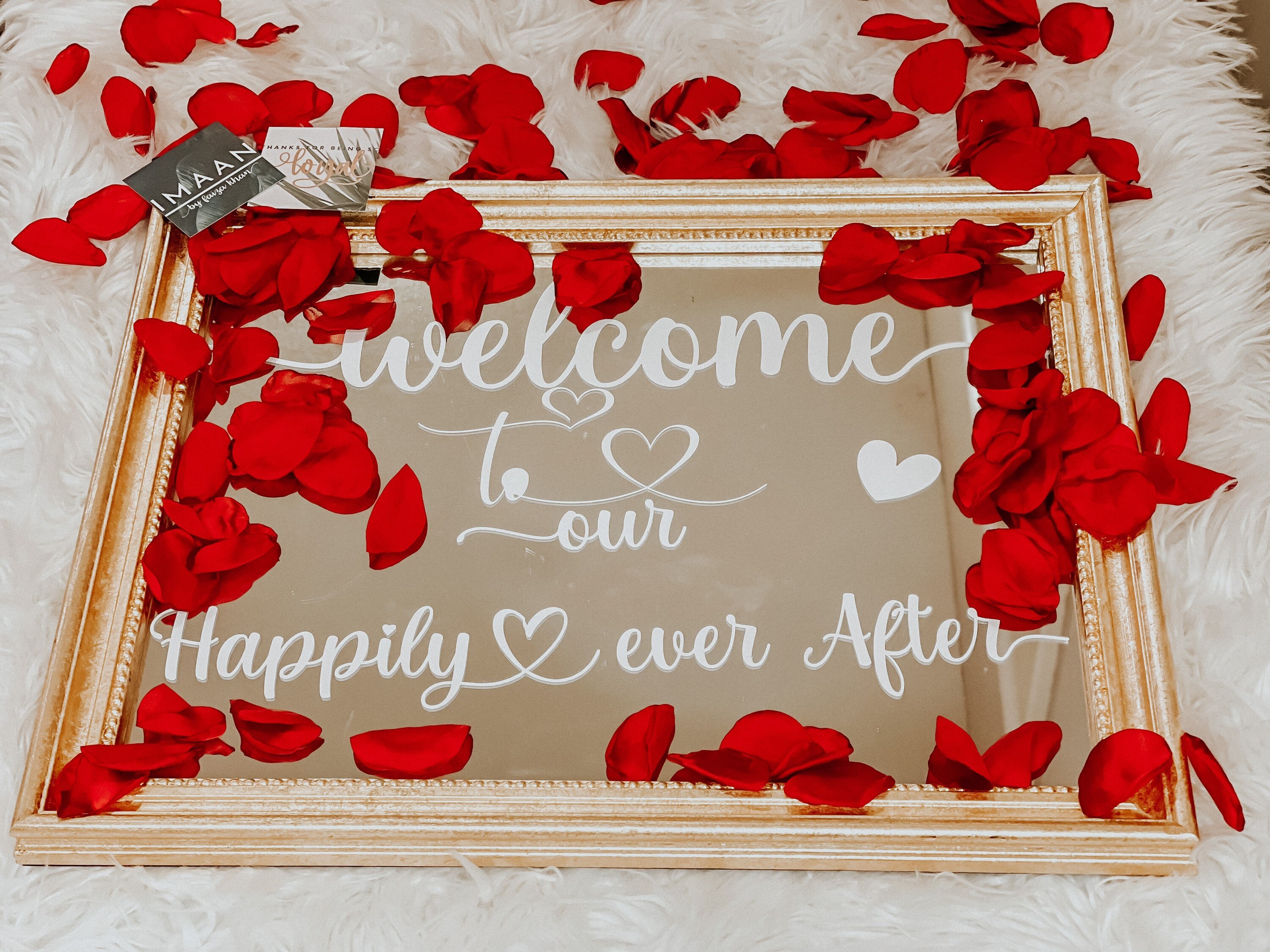 Hochzeit SpiegelBeschilderung Spiegel Willkommensschild Etsy