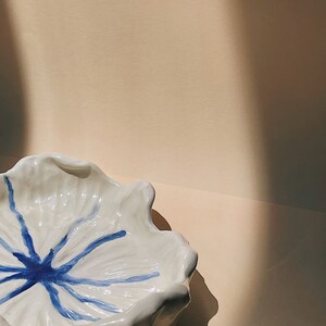 Handmade Ceramic Jewelry Dish Blue Lake image 3