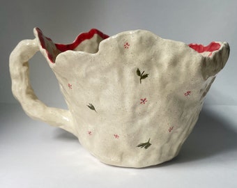 Handmade Ceramic Vase/Fruit Bowl My Cup of Tea