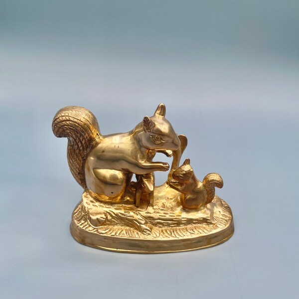 Squirrel Paperweight Etsy