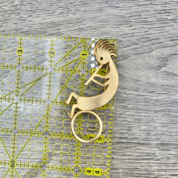 Vintage Ultra Craft Kokopelli Eyeglass Holder Mat… - image 8