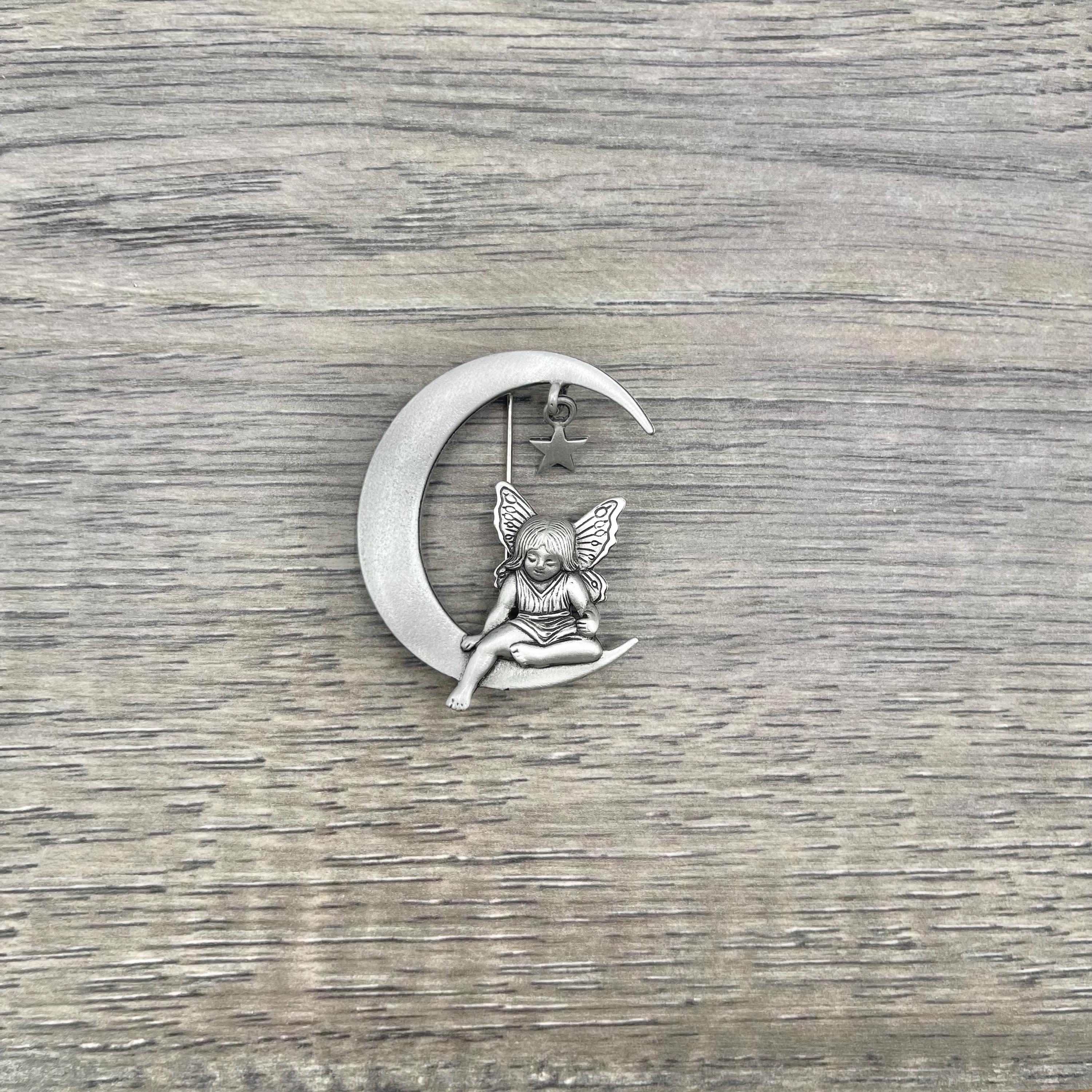 Jj Moon Pin - Etsy