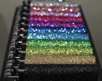 Glitter lighter Blue/Green/Pink/Purple/Gold/Silver Easter filler gift