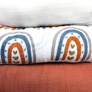 3 Pack 100% Cotton Muslin Swaddle Blanket Set | Neutral Baby Gift | Baby Girl Gift | Baby Boy Gift | Blanket for Newborn | Cute Baby Gifts |