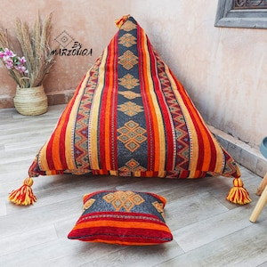 Bean bag Chair for Adults and Kids, Kilim Beanbag [ COVER ONLY]