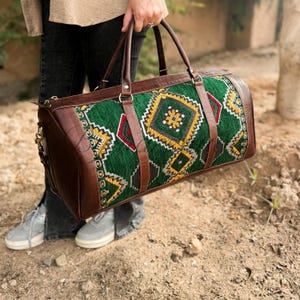Travel bag leather women,  Leather Duffle Bag, Hobo leather travel bag, Weekender Bags, Duffel Bags