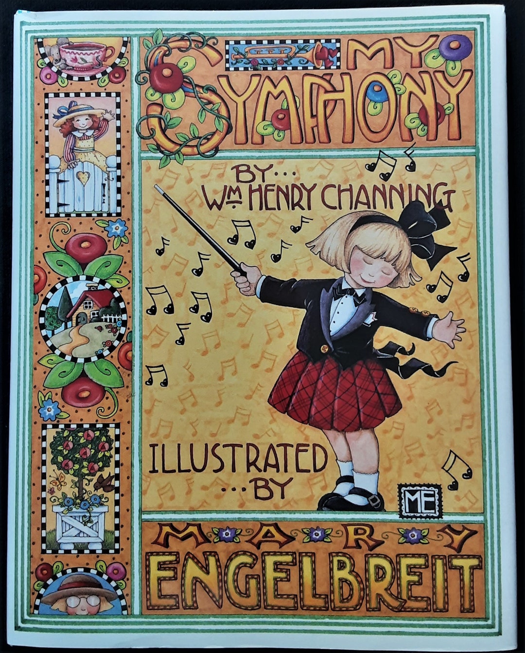 Mary Engelbreit Book My Symphony by WM Henry Channing, 1997 Etsy
