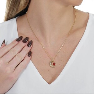 Red moon deals jewelry etsy