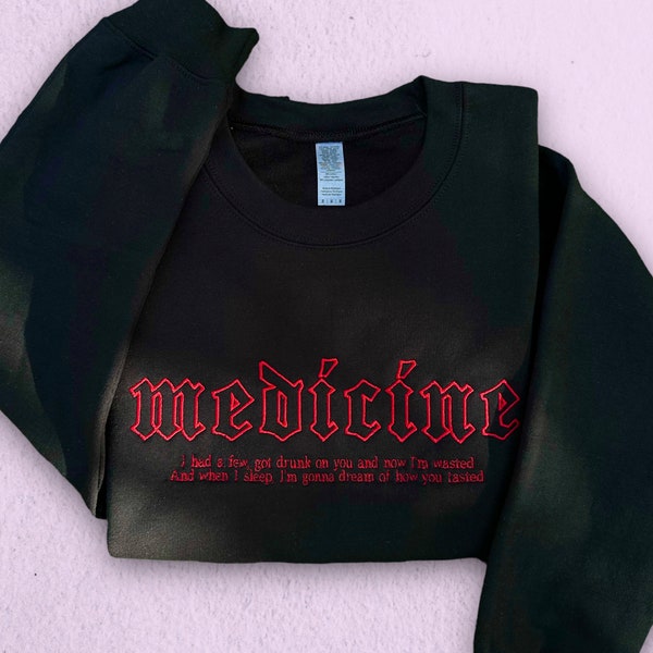 Medicine Sweatshirt Black