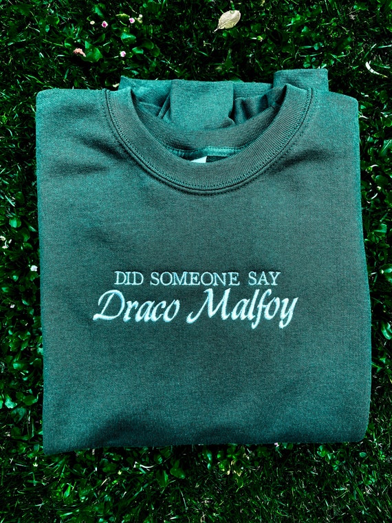 Did someone say Draco Malfoy Sweatshirt T Shirt Hoodie Etsy Mexico