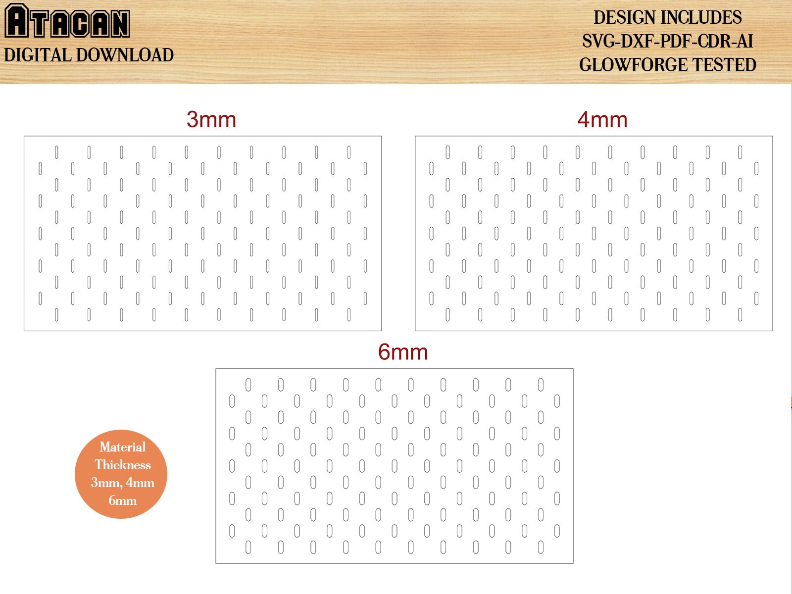 Pegboard SVG, Wooden Pegboard , Wall Pegboard, Pegboard Shelf, Peg Board,  Laser Cut File, Glowforge, Digital Download 374 