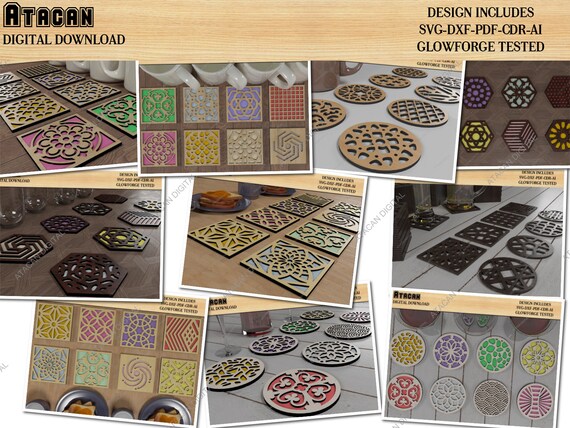 Modern drink coasters deals