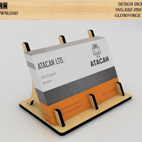 Laser Business Card Template - Etsy