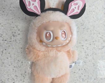Pink/Black Ghostface Ears *LIMITED*