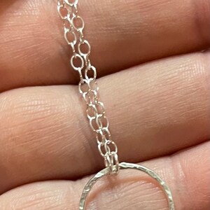 Sterling Silver Karma Choker Necklace Twisted Circle Choker Necklace and/or matching earrings